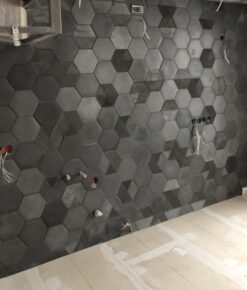 3D плитка из бетона - Гексагон