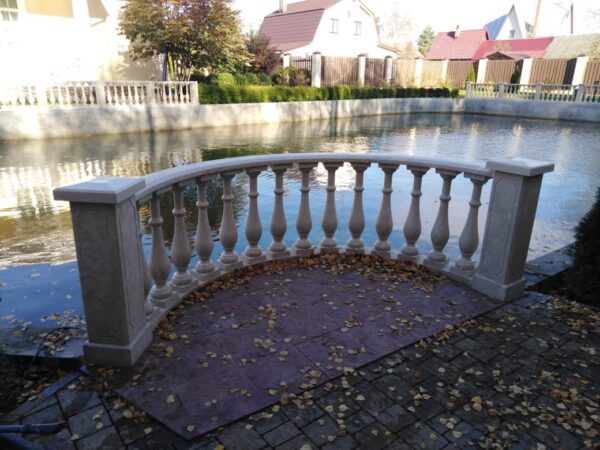 Alternative view of Балясина Адлер из бетона (68см)