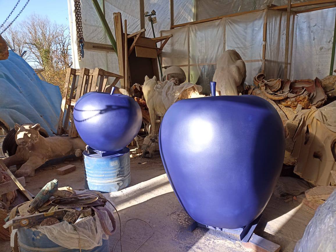 Скульптура Яблоко 70 см 7 Скульптура Яблоко 70 см — изображение 7