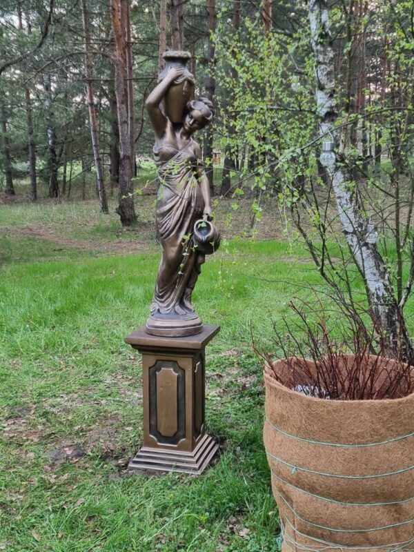 Скульптура Девушка с кувшинами (античная бронза) 12 Девушка с кувшинами античная бронза