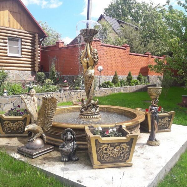 Фонтан Королевский с русалками и вазонами 11 5346227668196124391