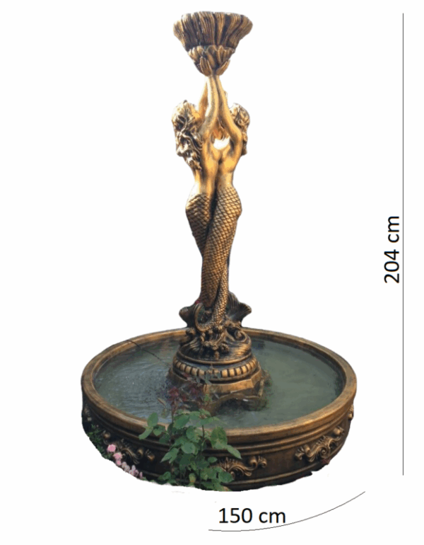 Фонтан Флоренция и Русалки с малой чашей Ø150 7 fontan florencziya i rusalki s maloj chashej d 150 sm 623x800 1